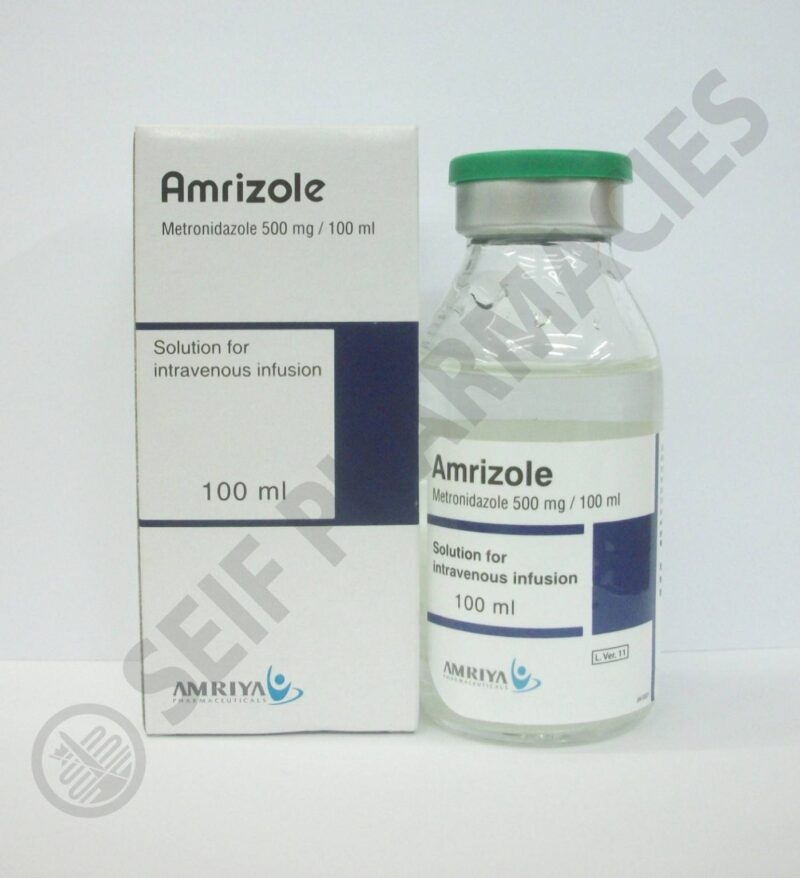 amrizole 500 mg 100 ml i v 1 vial