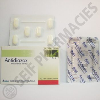 antidiazox 500 mg 12 tab