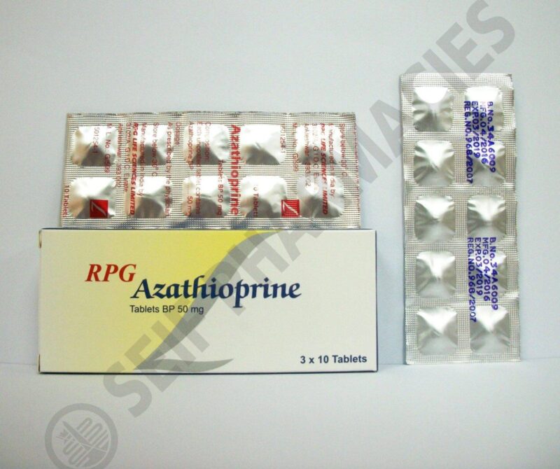 azathioprine rpg 50 mg 30 tab
