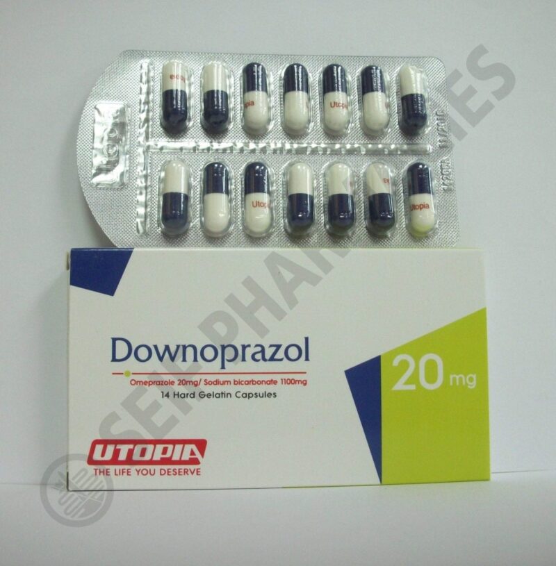 downoprazol 20 mg 1100 mg 14 cap