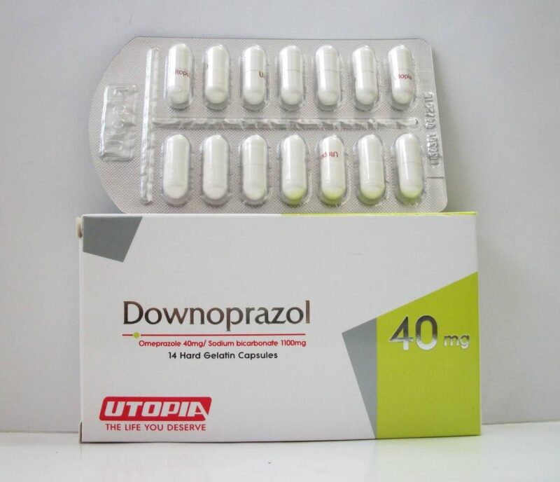 downoprazol 40 mg 1100 mg 14 cap