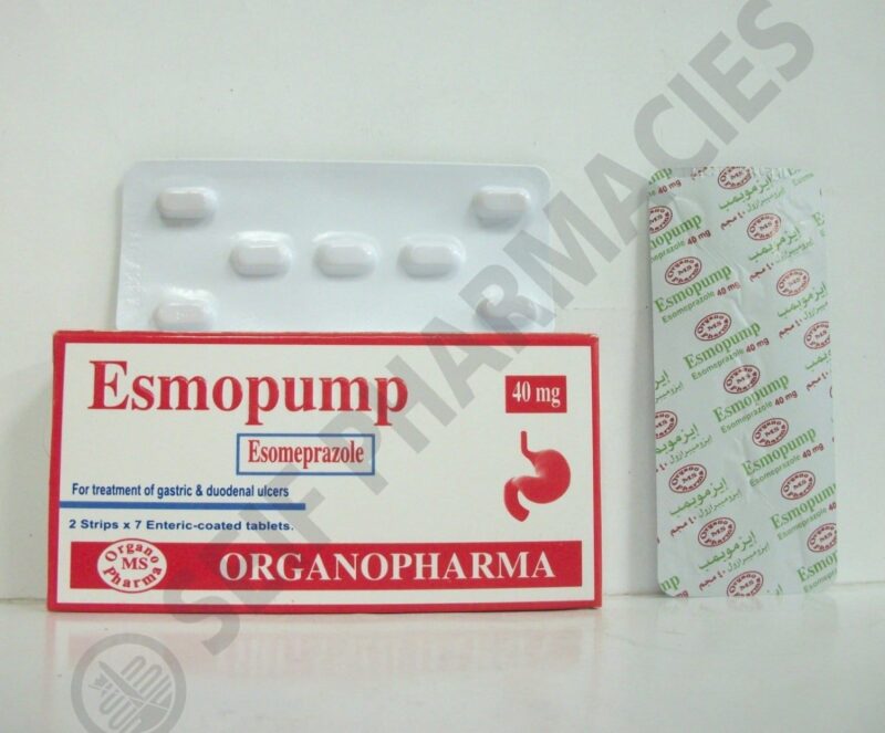 esmopump 40 mg 14 tab
