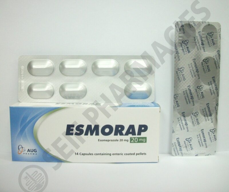 esmorap 20 mg 14 cap