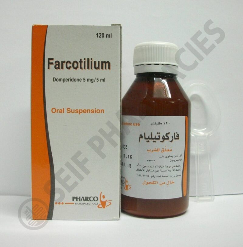 farcotilium 5 mg 5 ml susp 120 ml