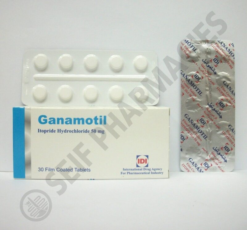 ganamotil 50 mg 30 tab