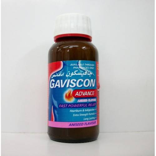 gaviscon advance liquid 150 ml aniseed