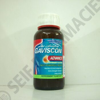 gaviscon advance liquid 150 ml peppermint