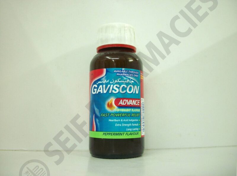 gaviscon advance liquid 150 ml peppermint