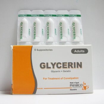 glycerin adult pharco 5 supp