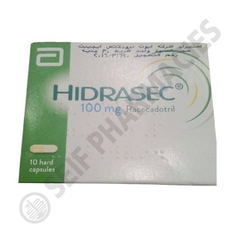 hidrasec 100 mg 10 cap