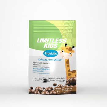 limitless kids probiotic 30 milk choco balls