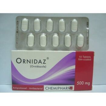 ornidaz 500 mg 10 tab