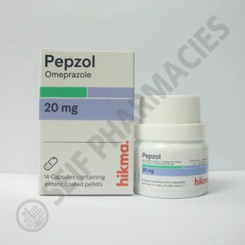 pepzol omeprazole 20 mg 14 cap