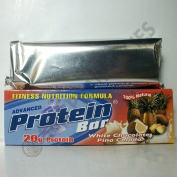 protein bar 70 gm pina colada white chocolate