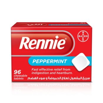 rennie peppermint 96 tab