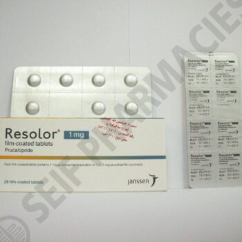 resolor 1 mg 28 tab