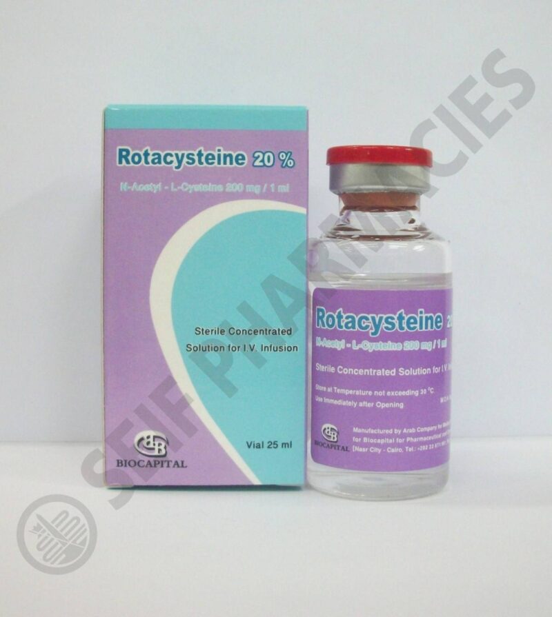 rotacysteine 20 1 vial 25 ml