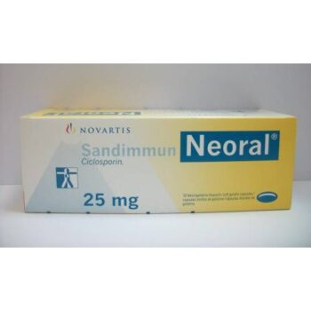 sandimmun neoral 25 mg 50 cap