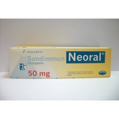 sandimmun neoral 50 mg 50 cap