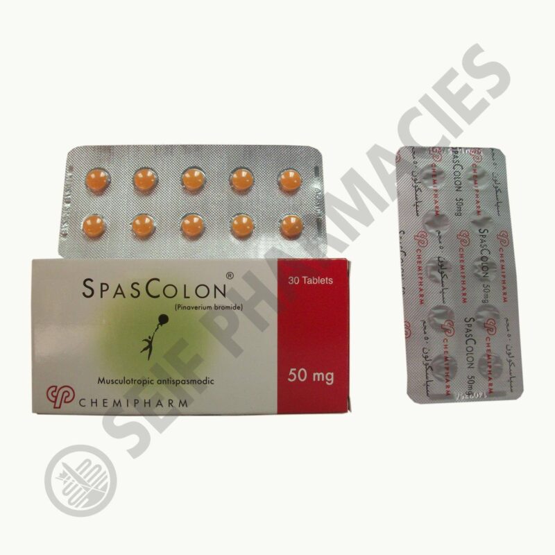 spascolon 50 mg 30 tab