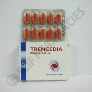 trencedia 550 mg 10 tab