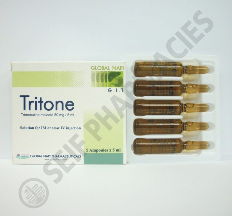 tritone 50 mg 5 ml im iv 5 amp