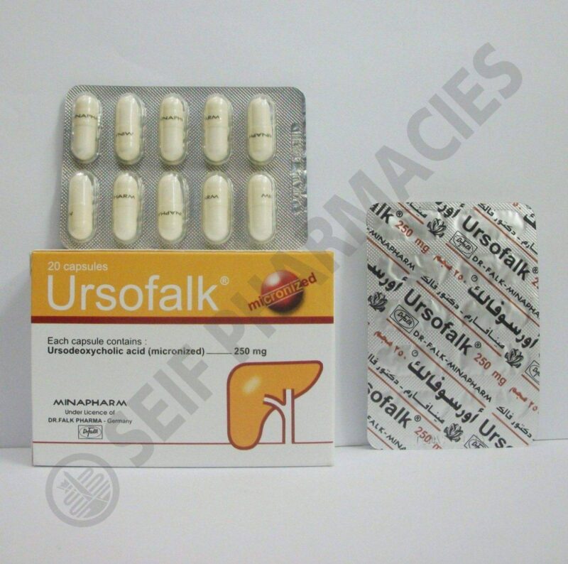 ursofalk 250 mg 20 cap