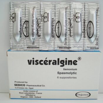 visceralgine 20 mg 6 supp