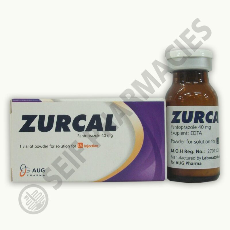 zurcal 40 mg iv 1 vial